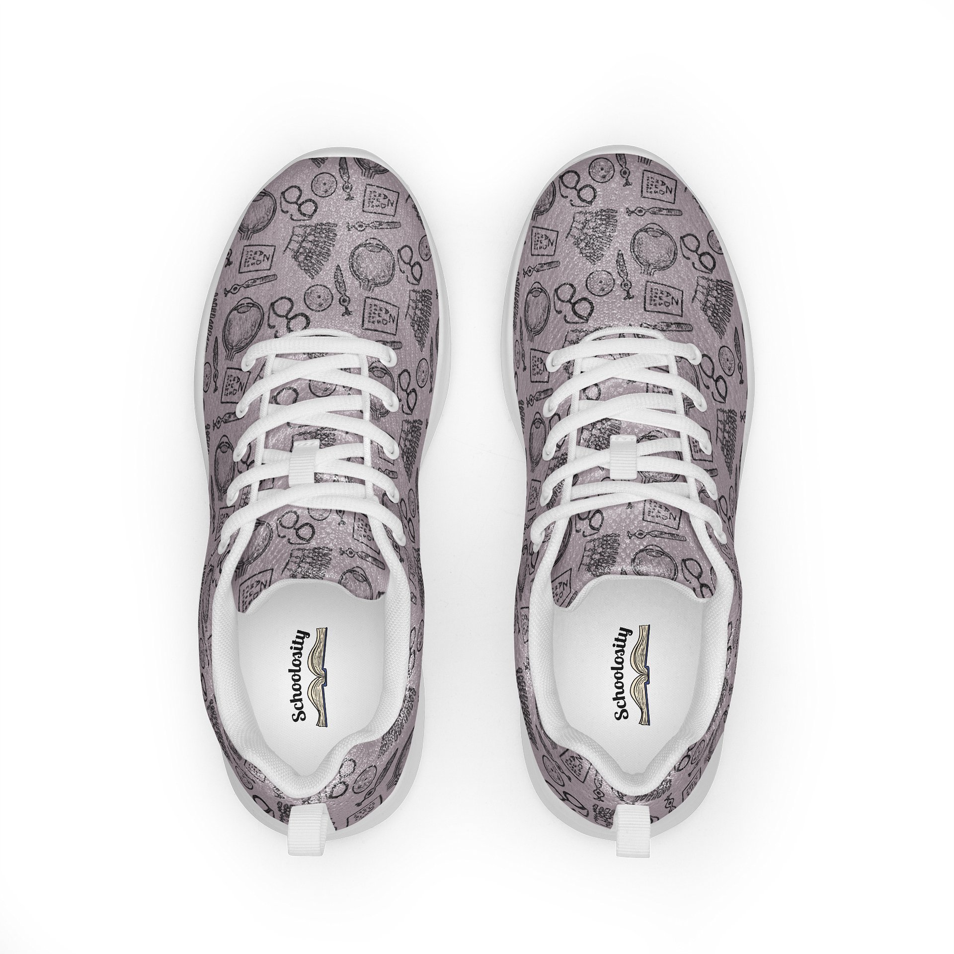 Ophthalmology Sketches Women's Sneakers product image (2)