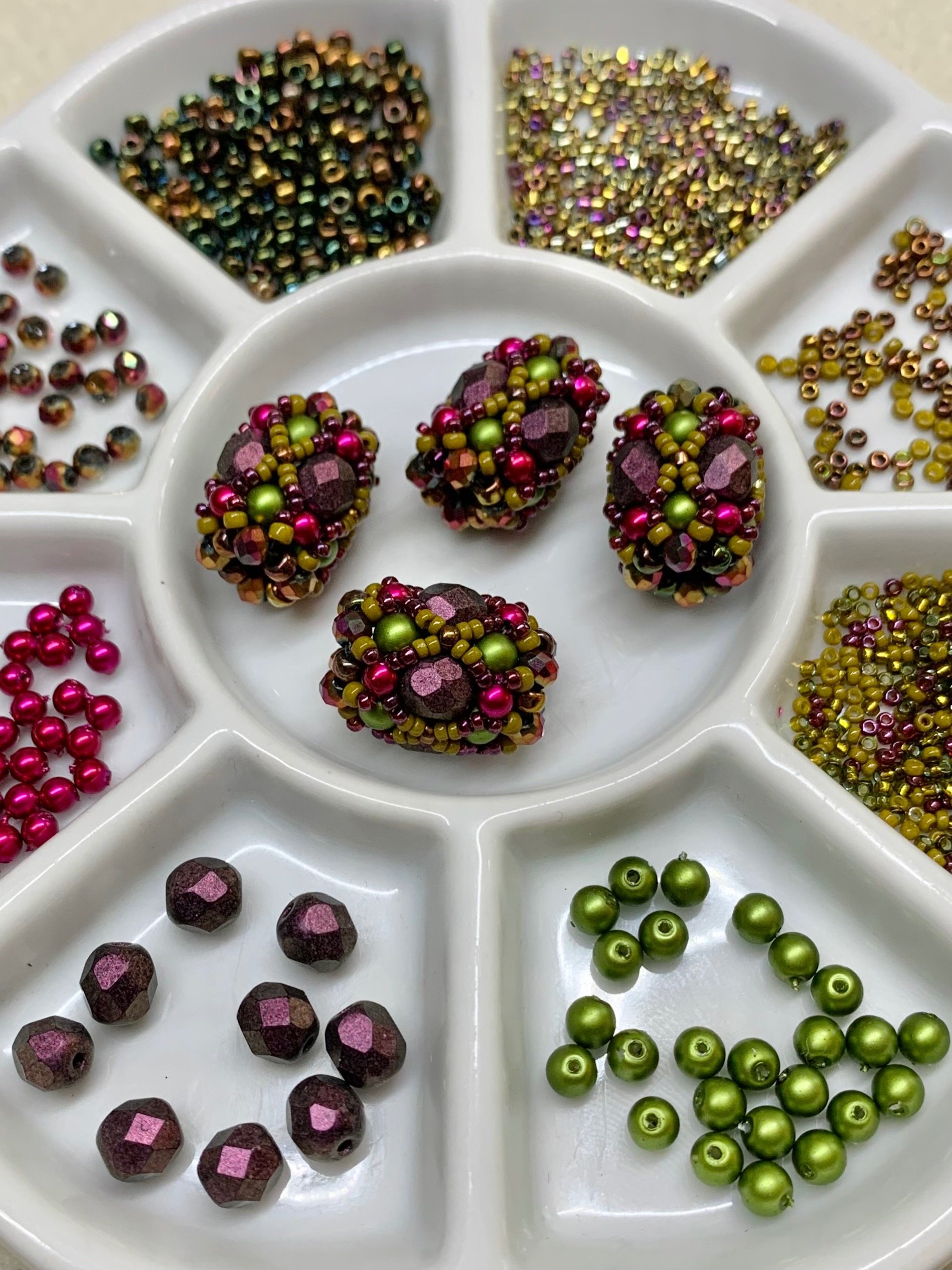 Beading Pattern - Magic Iris Beaded Bead product image (2)