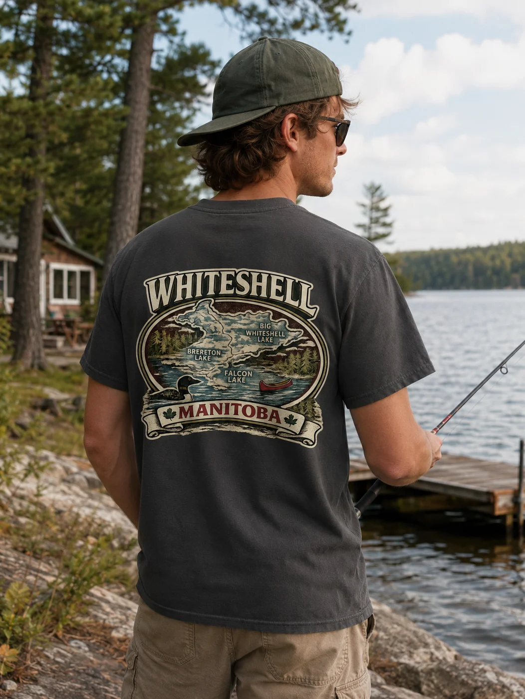 Whiteshell Manitoba Lake Vintage Tee product image (1)