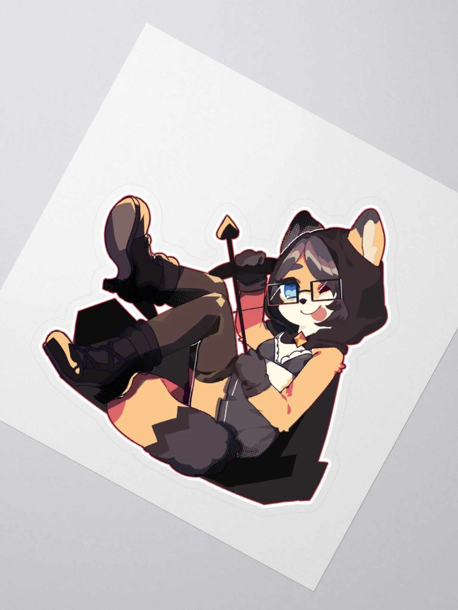Kuro Chibi Sticker product image (2)