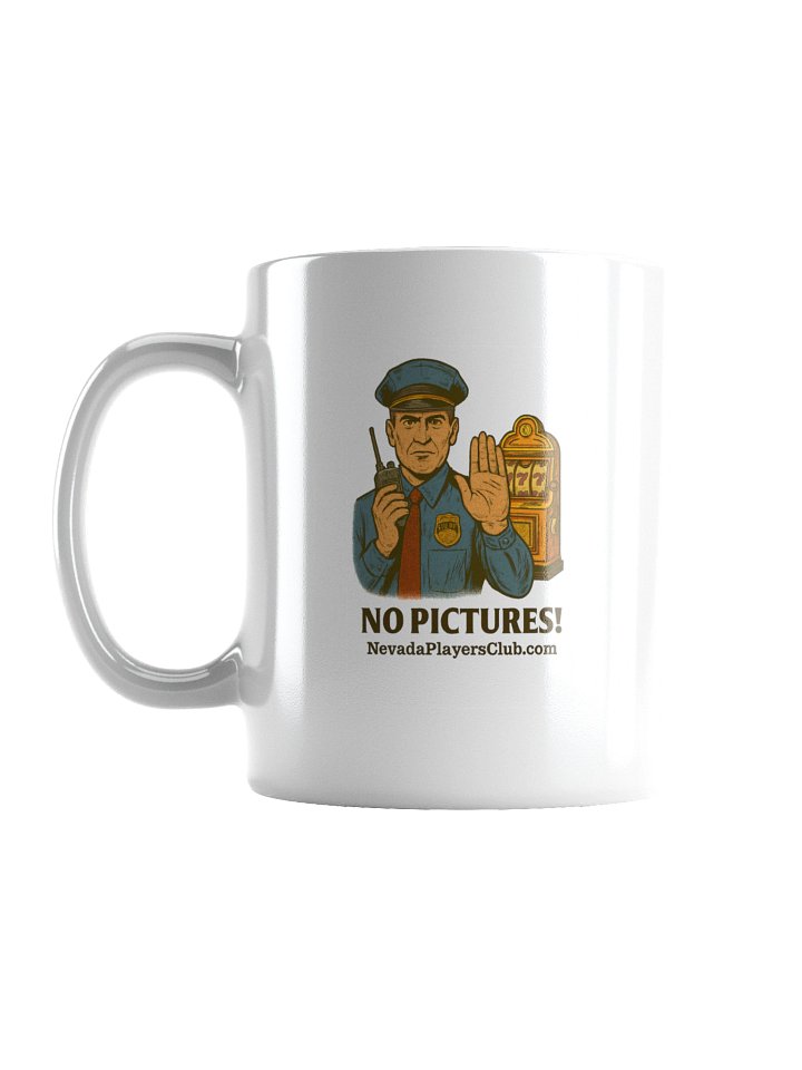 White NO PICTURES Mug - Uniform Edition product image (3)