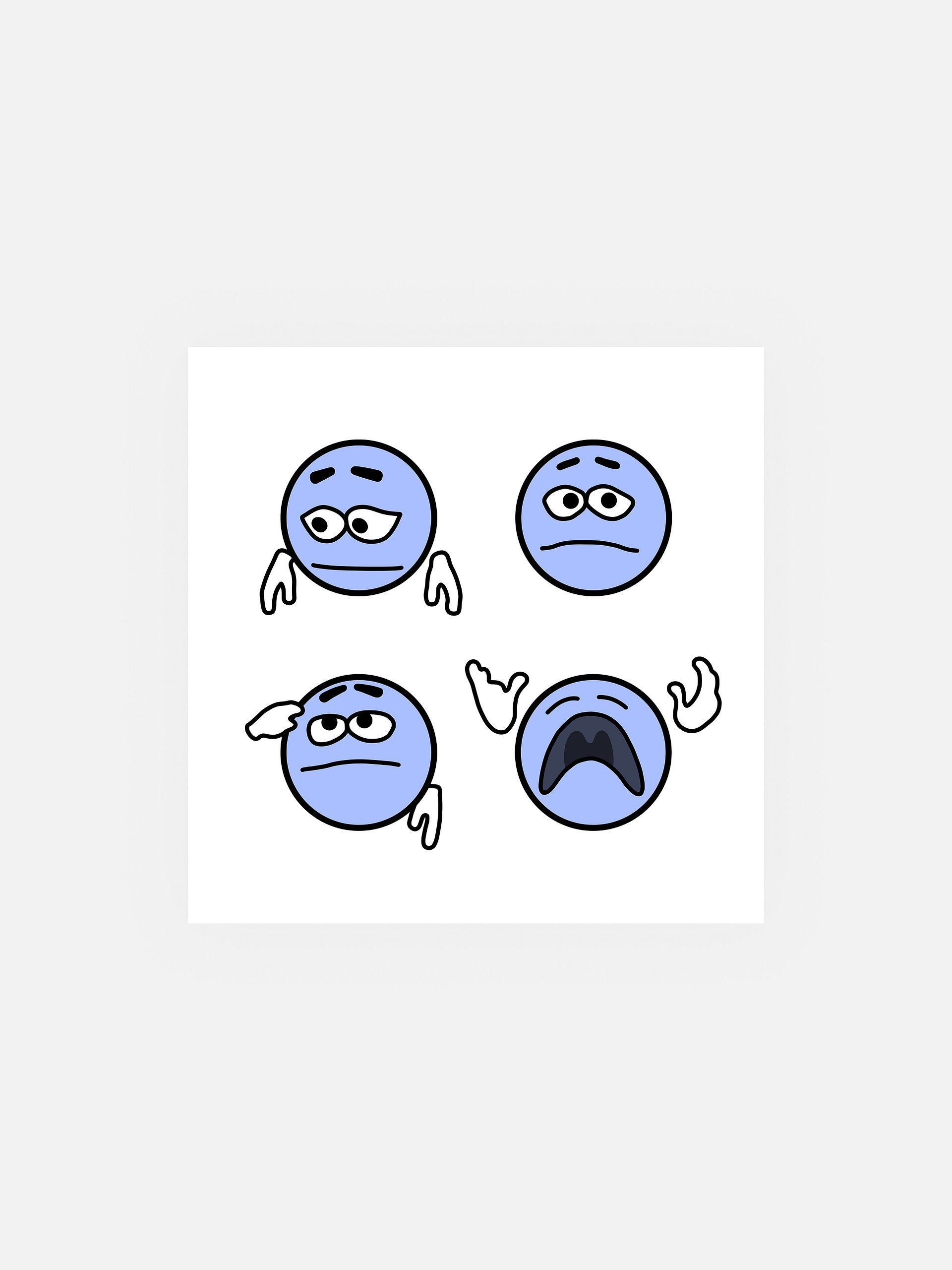 EMOJI STICKERS - SAD product image (1)