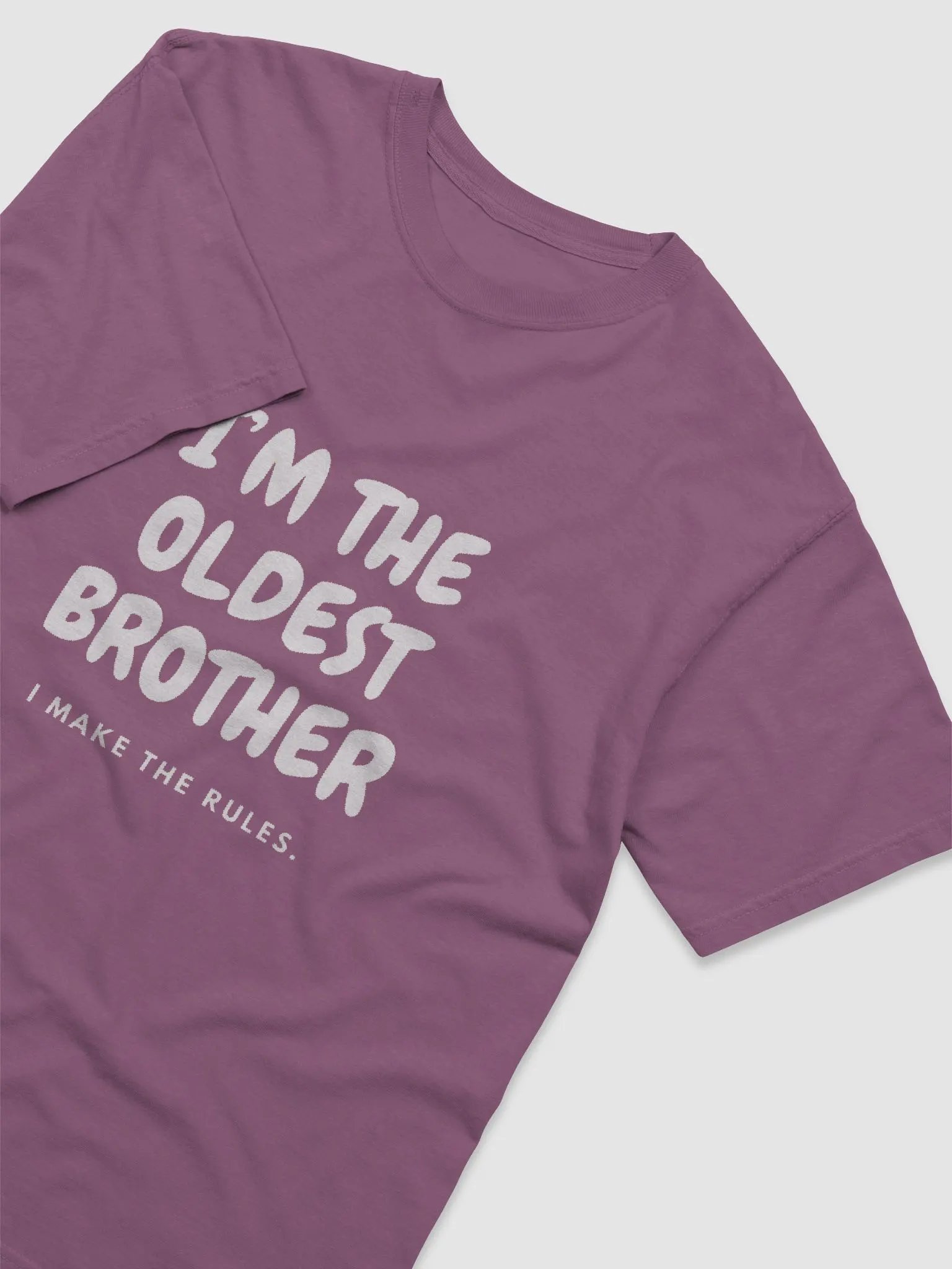 Oldest Brother Rule Maker Tee product image (38)