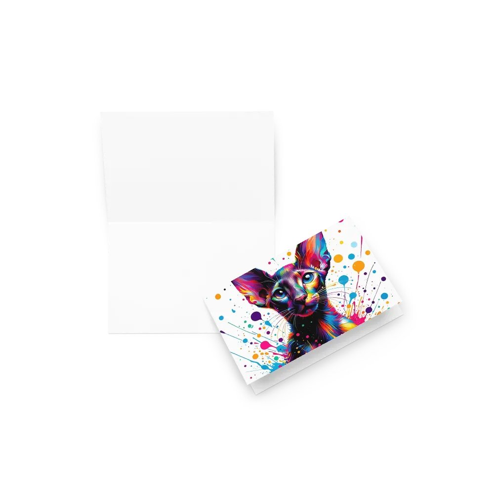 Greeting Card: Oriental Shorthair product image (23)