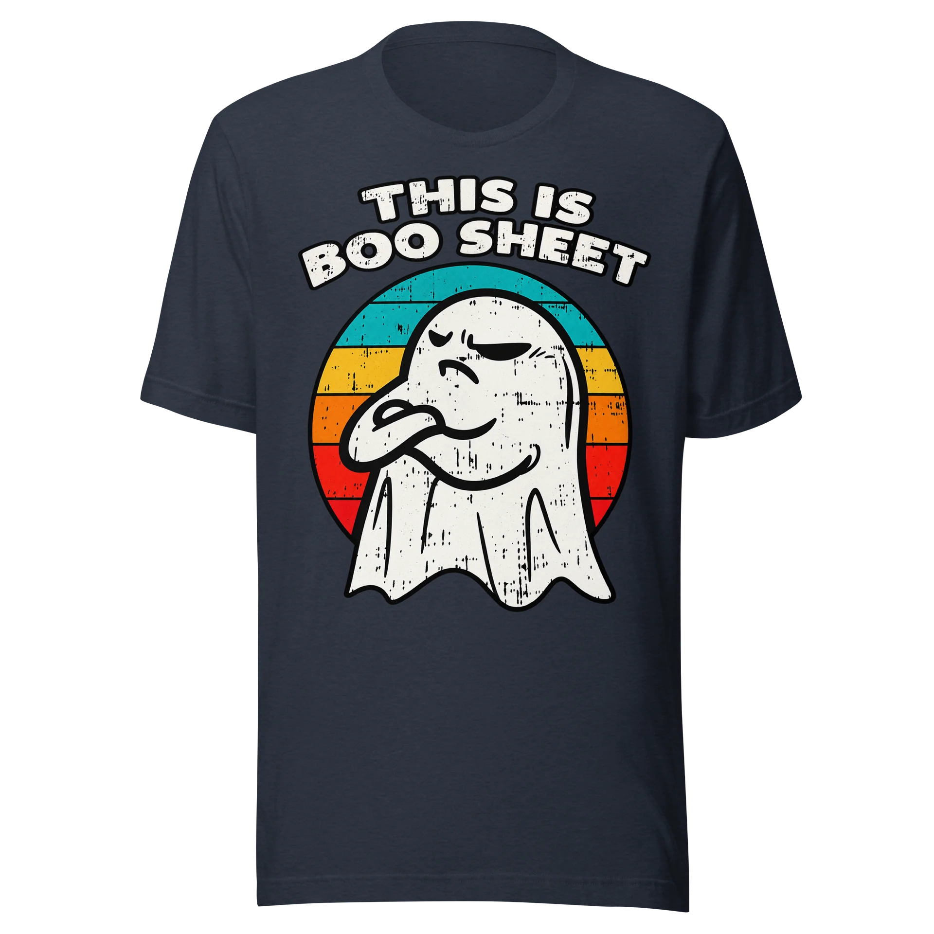 This Is Boo Sheet – Funny Ghost Vintage T-Shirt product image (1)