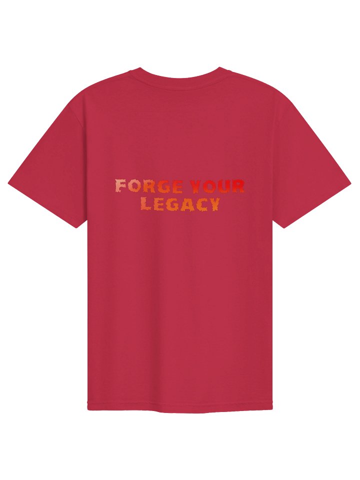 FORGE YOUR LEGACY | Anime Graphic T-Shirt for Gamers & Collectors | LofiArtLoft product image (2)