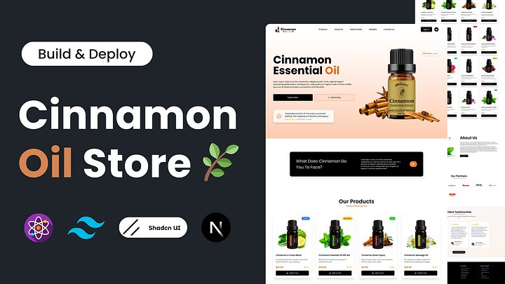 Modern Essential Oils E-Commerce Website (2025) product image (2)
