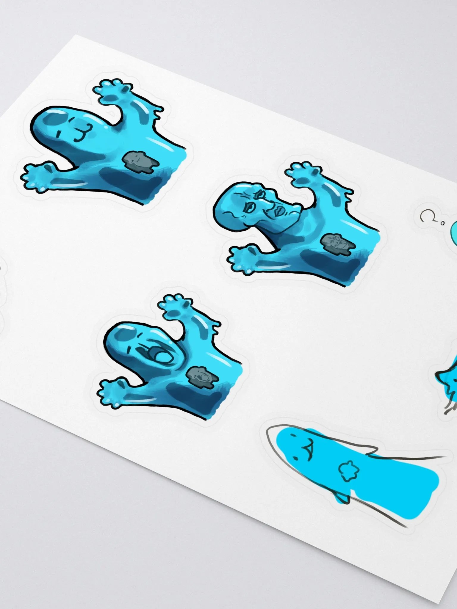 Blobert Goopington Sticker sheet product image (2)