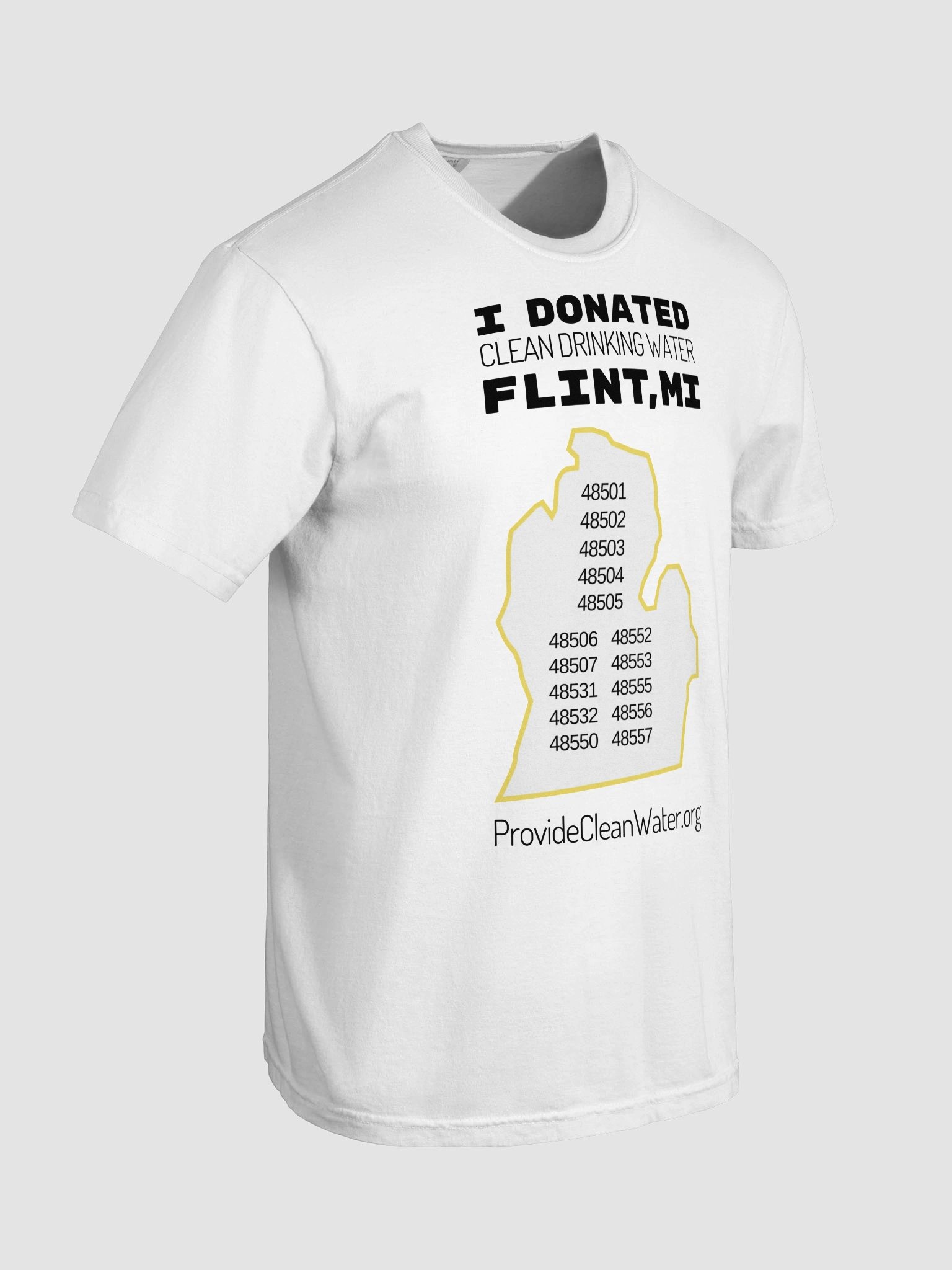 I Donated Flint, MI T-Shirt product image (8)