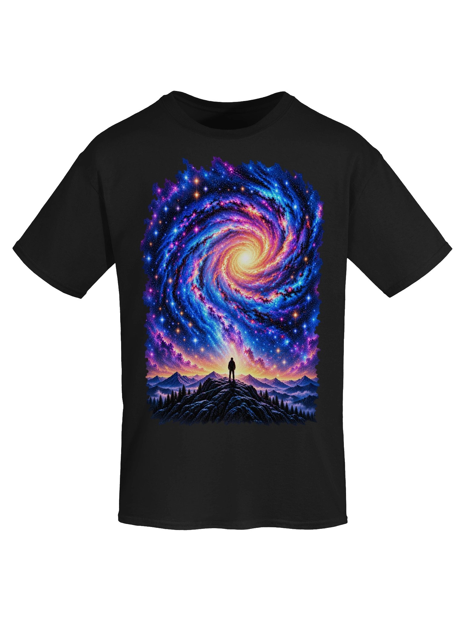 Stargazer — Spiral Galaxy Tee product image (5)