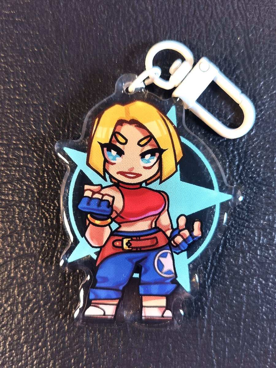 Blue Mary Keychain product image (1)