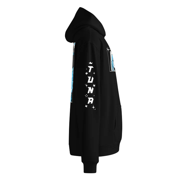 Black & Blue Hoodie Oversized Premium Unisex product image (2)