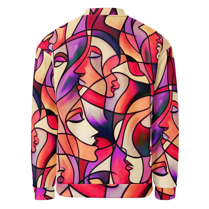 Womеns Faces Bomber Jacket product image (2)