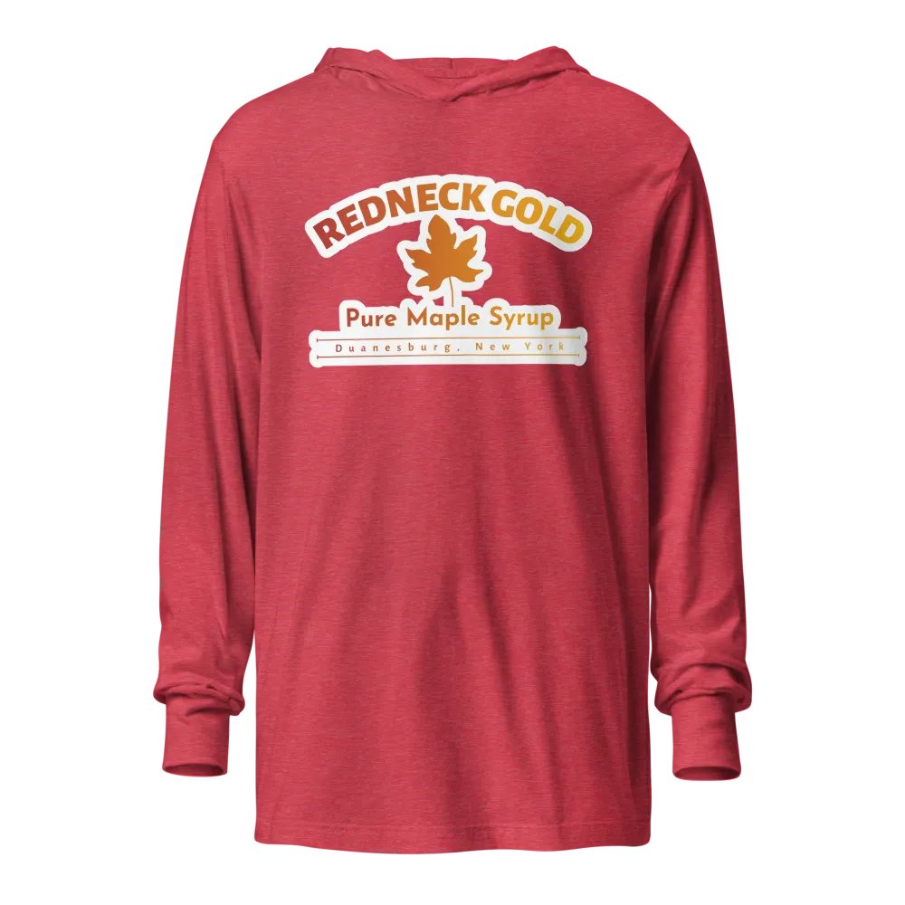 Redneck Gold Long Sleeve Hooded T-Shirt product image (1)
