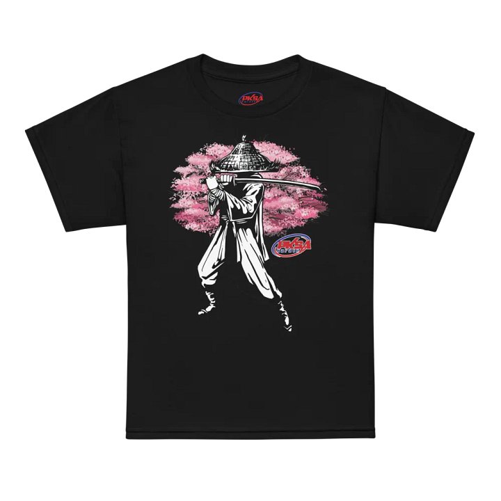Kid's: Samurai & Cherry Blossom Tee product image (2)