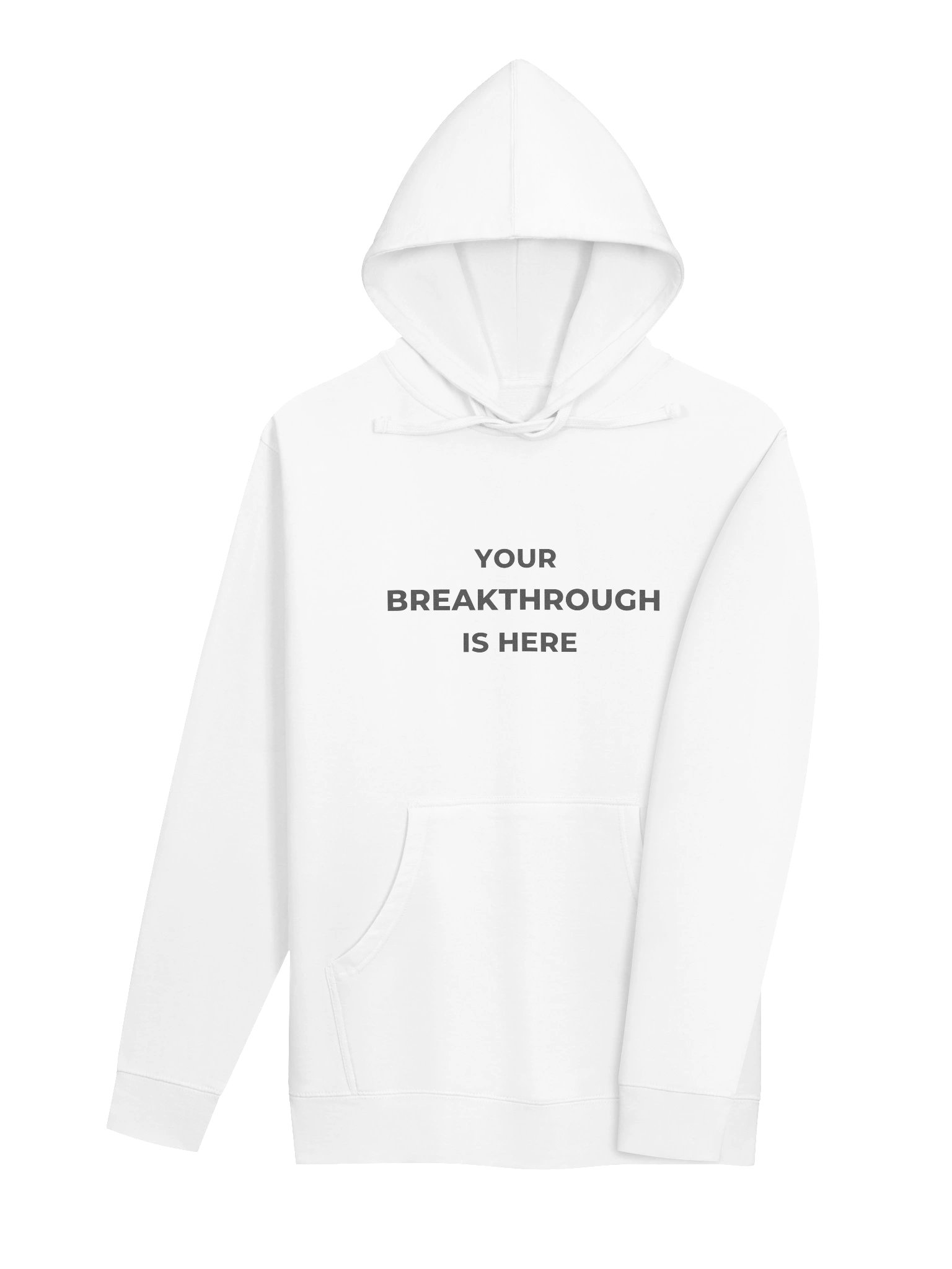 YOUR BREAKTHROUGH IS HERE | Unisex Hoodie product image (4)