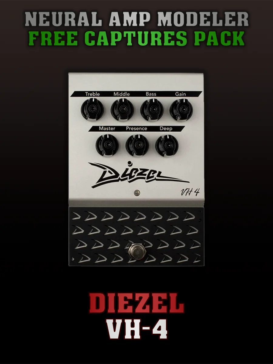Dizzy VH4 Pedal | Free Captures Pack | NAM product image (1)