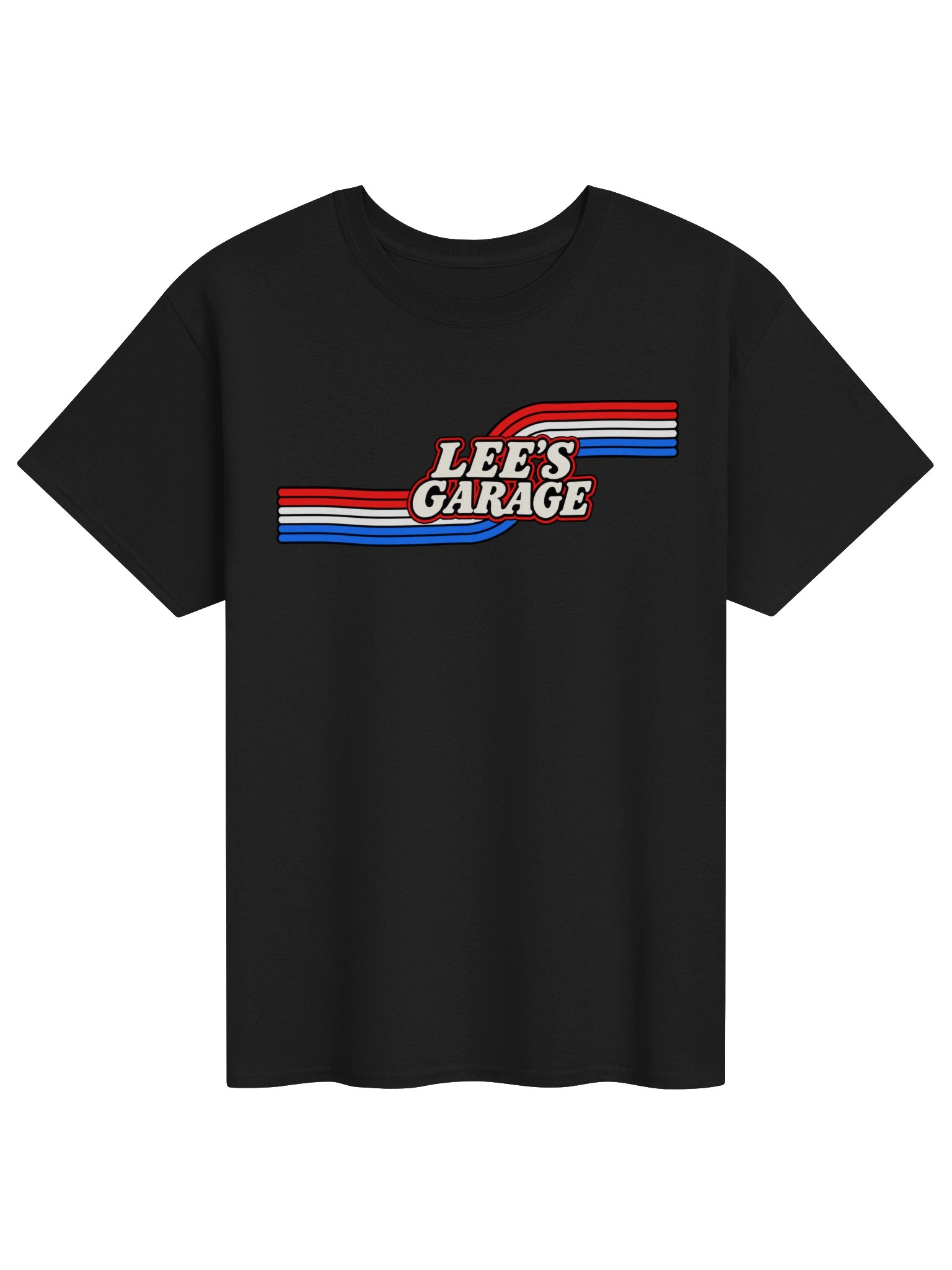 Lee's Garage Retro Stripes Tee product image (1)