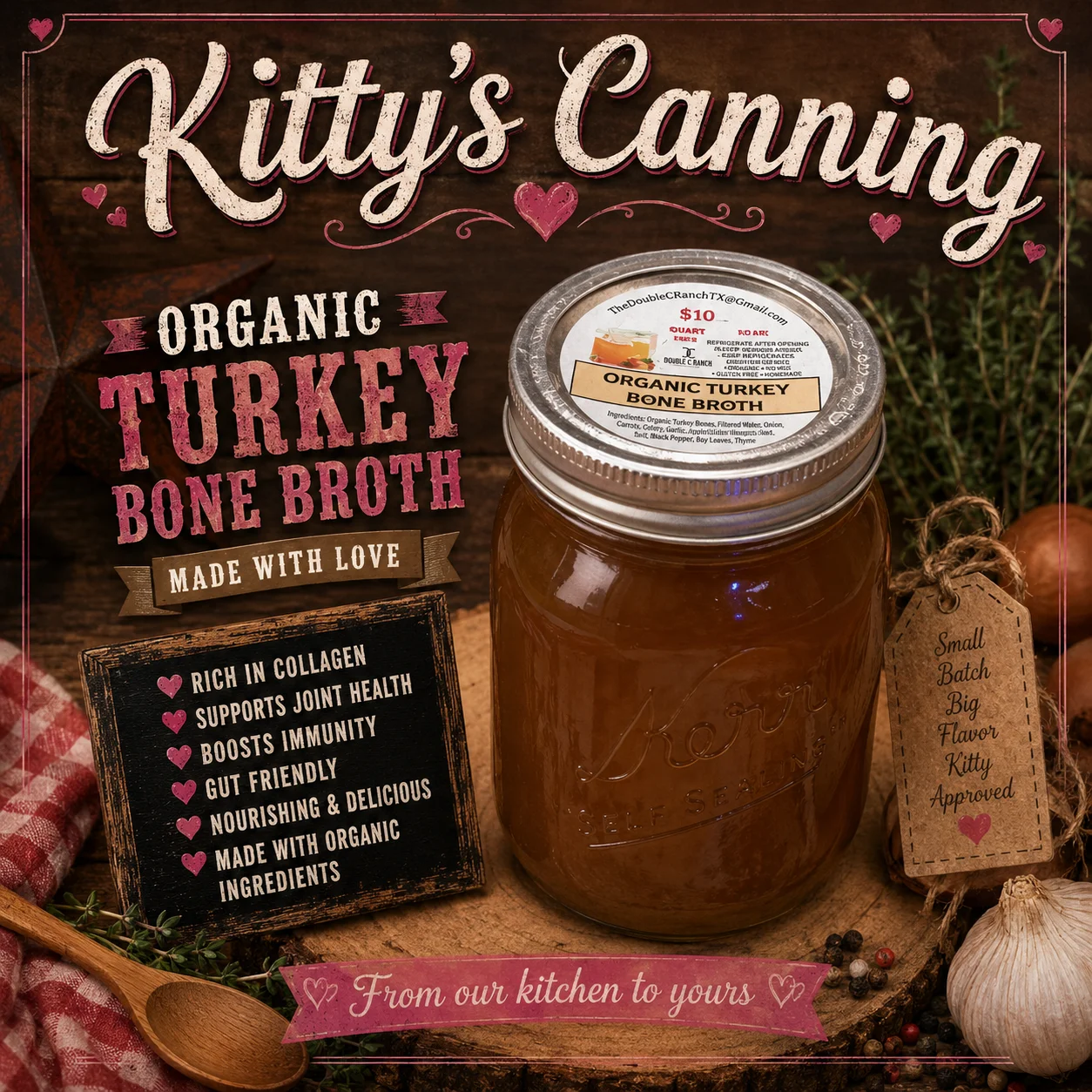 Organic Turkey Broth product image (1)
