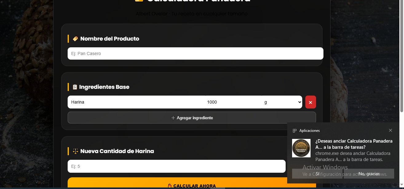 Calculadora Panadera para Ajustar recetas Automáticamente product image (3)