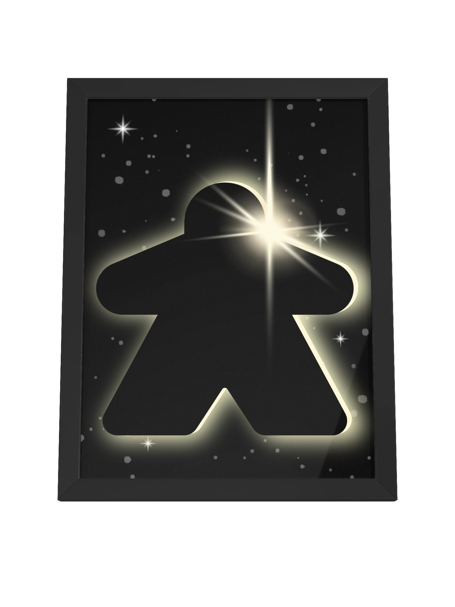 Meeple Eclipse Board Game Room Poster - FRAMED product image (13)