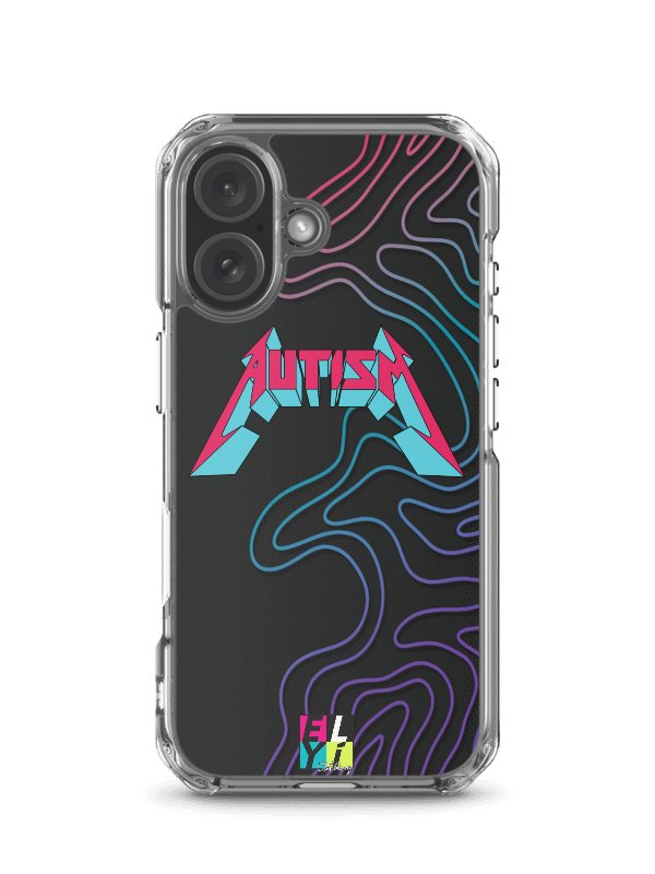 Autism Rocks MagSafe® iPhone Clear Case product image (1)