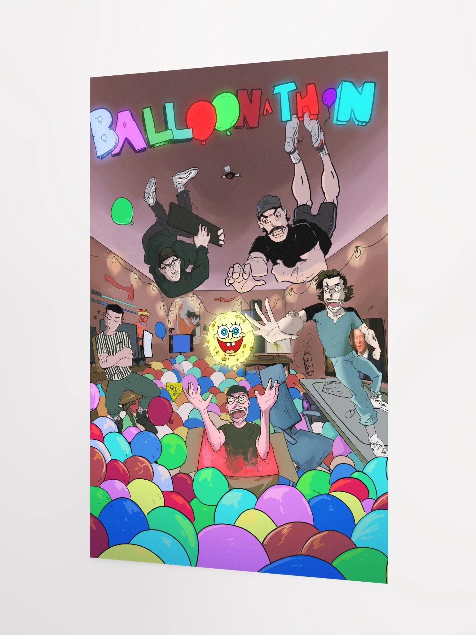 Too Many Balloons Poster product image (9)