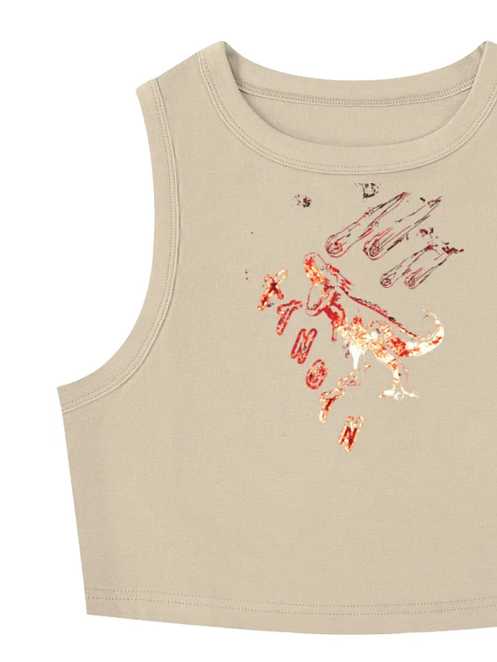 Women's Tight Crewneck Crop Tank Top product image (1)