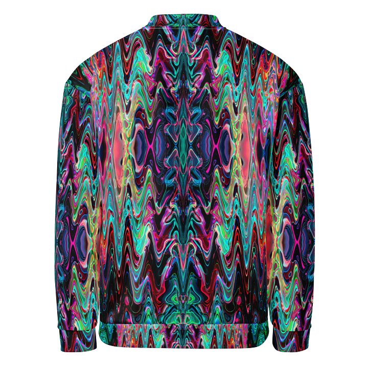 Radiant Resonance Fracture | All-Over Bomber Jacket product image (2)