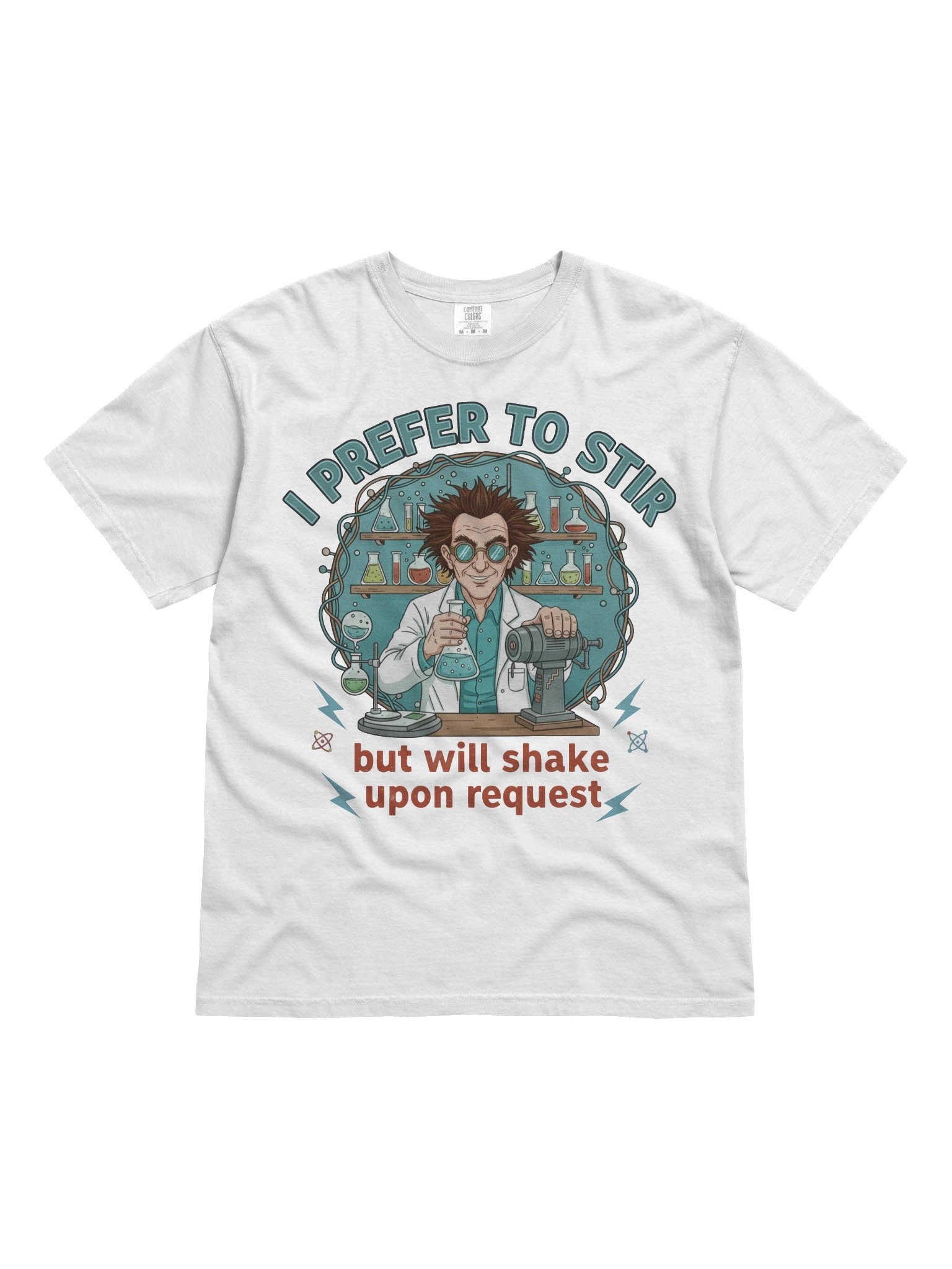 “I Prefer to Stir, But Will Shake Upon Request” – Mad Mixer Tee product image (41)