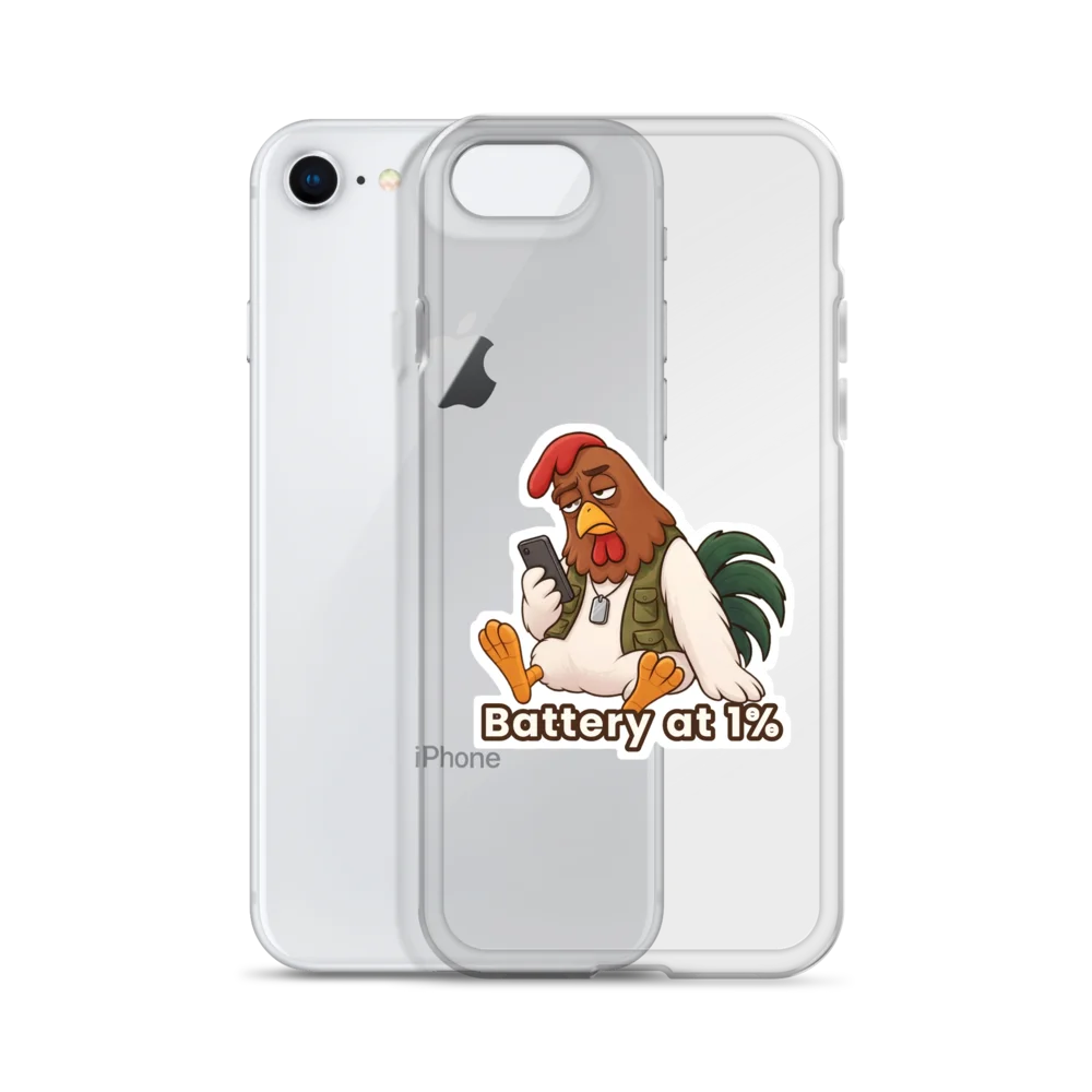 Colonel Cluckson Phone Case – "Battery at 1%" product image (55)