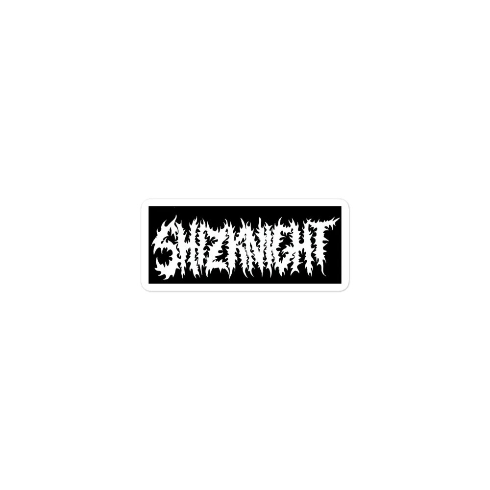 Shizknight Magnet (White Logo) product image (1)