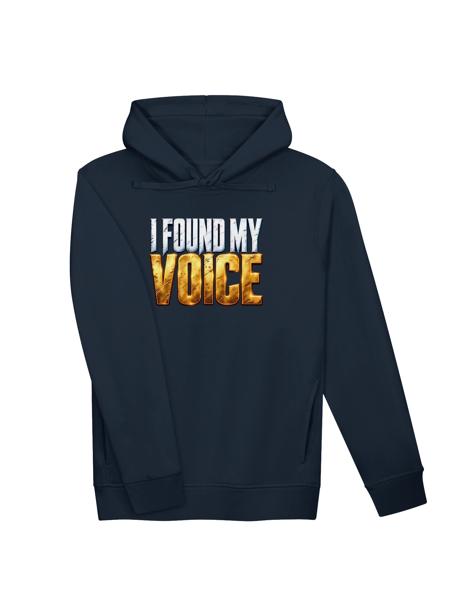 I Found My Voice—Hyper Sync Beats Organic Premium Side Pocket Graphic Hoodie product image (3)