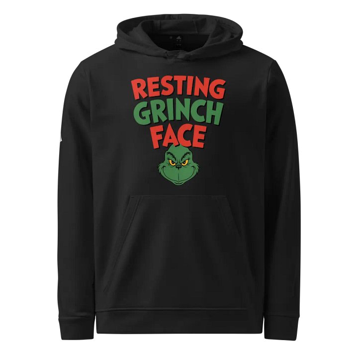 Mischievous Grinch Fleece Hoodie product image (1)