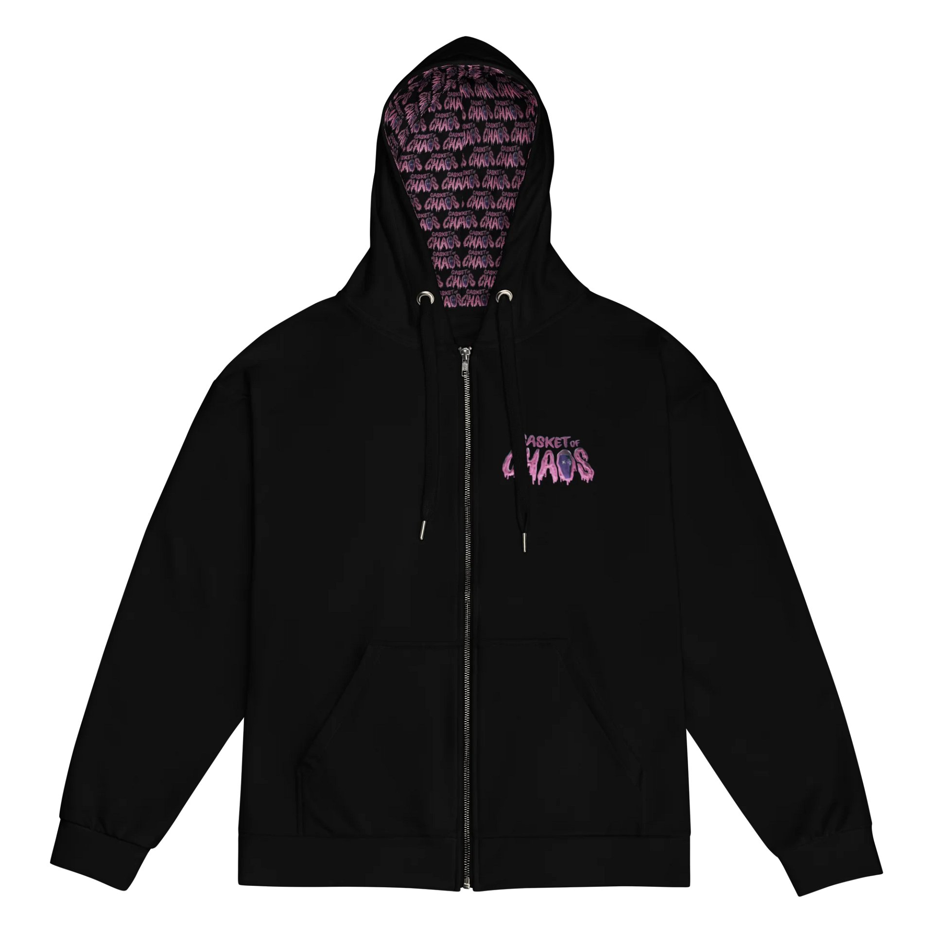 Casket of Chaos Horror Zip Up Hoodies product image (1)