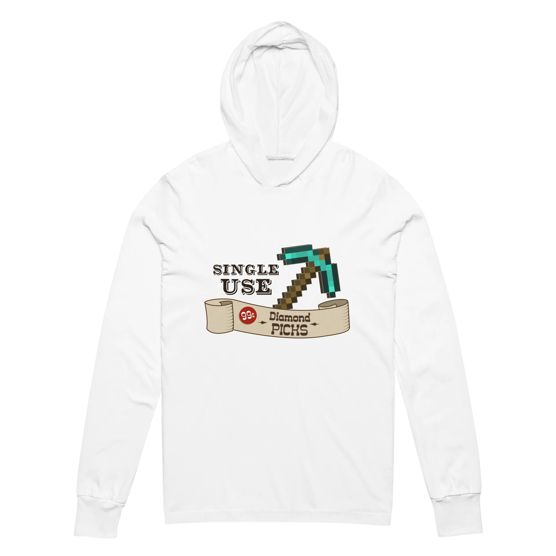 Single Use Pickaxe Tee Hoodie product image (2)