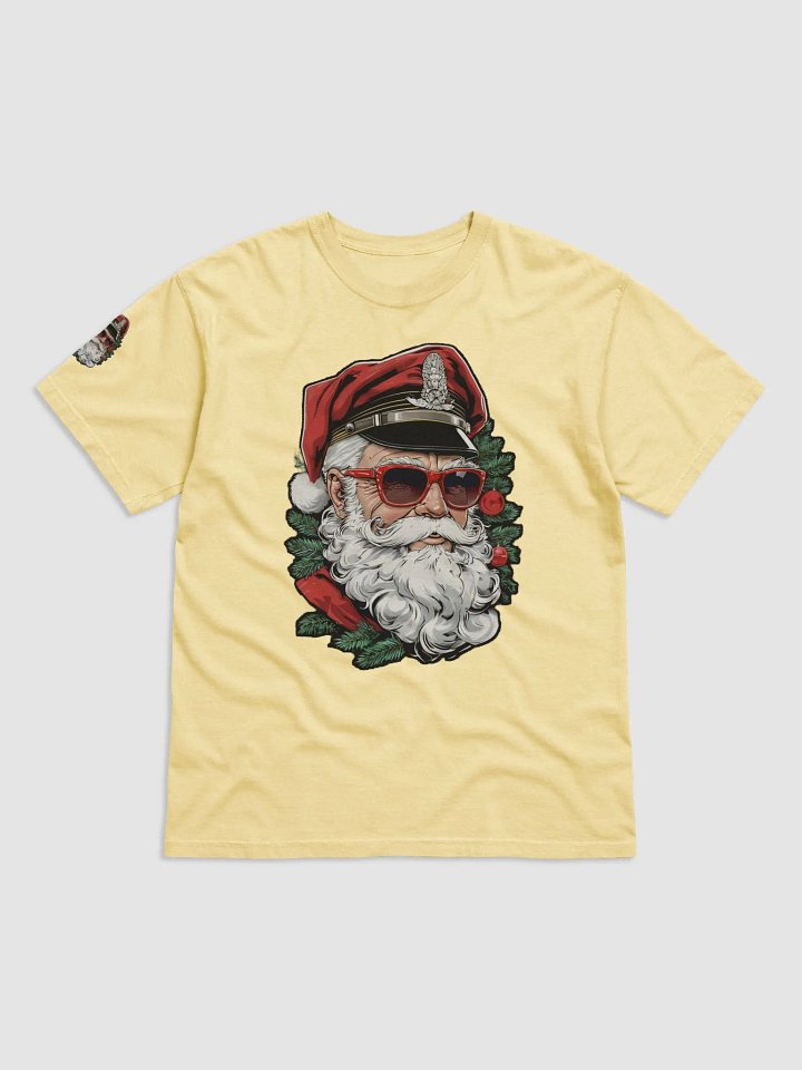 Camp Christmas Gay Leather Collection Santa Leather Daddy Christmas Pride Graphic Design T Shirt product image (1)