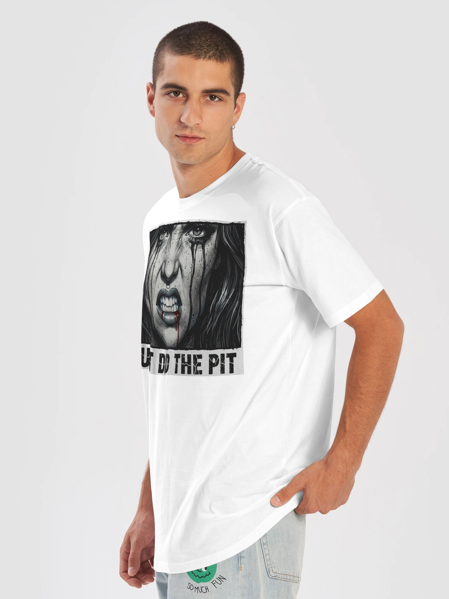 "JUST DID THE PIT" T-Shirt product image (7)