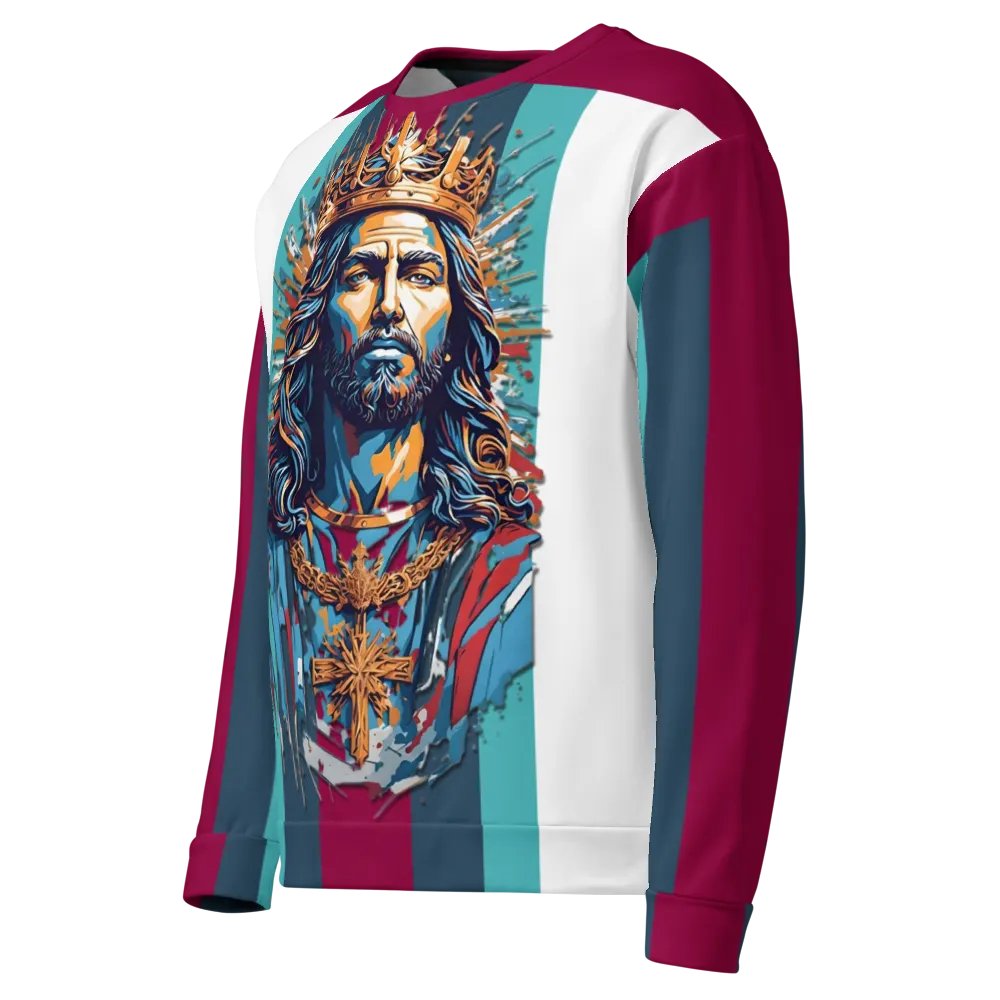 Royal Reign All-Over Print Sweatshirt product image (5)