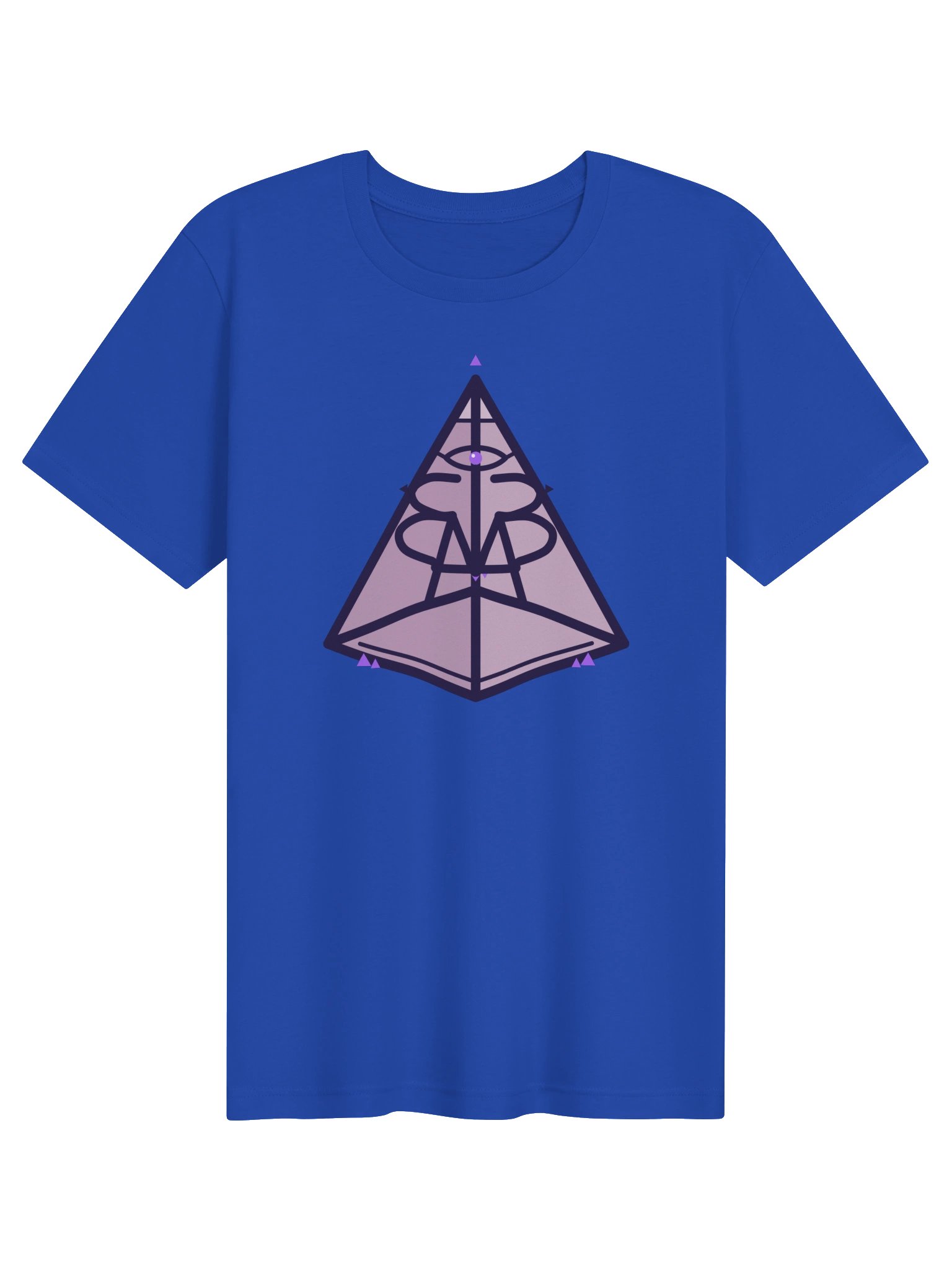 AMP-33 Pyramid Tee — Blue product image (1)