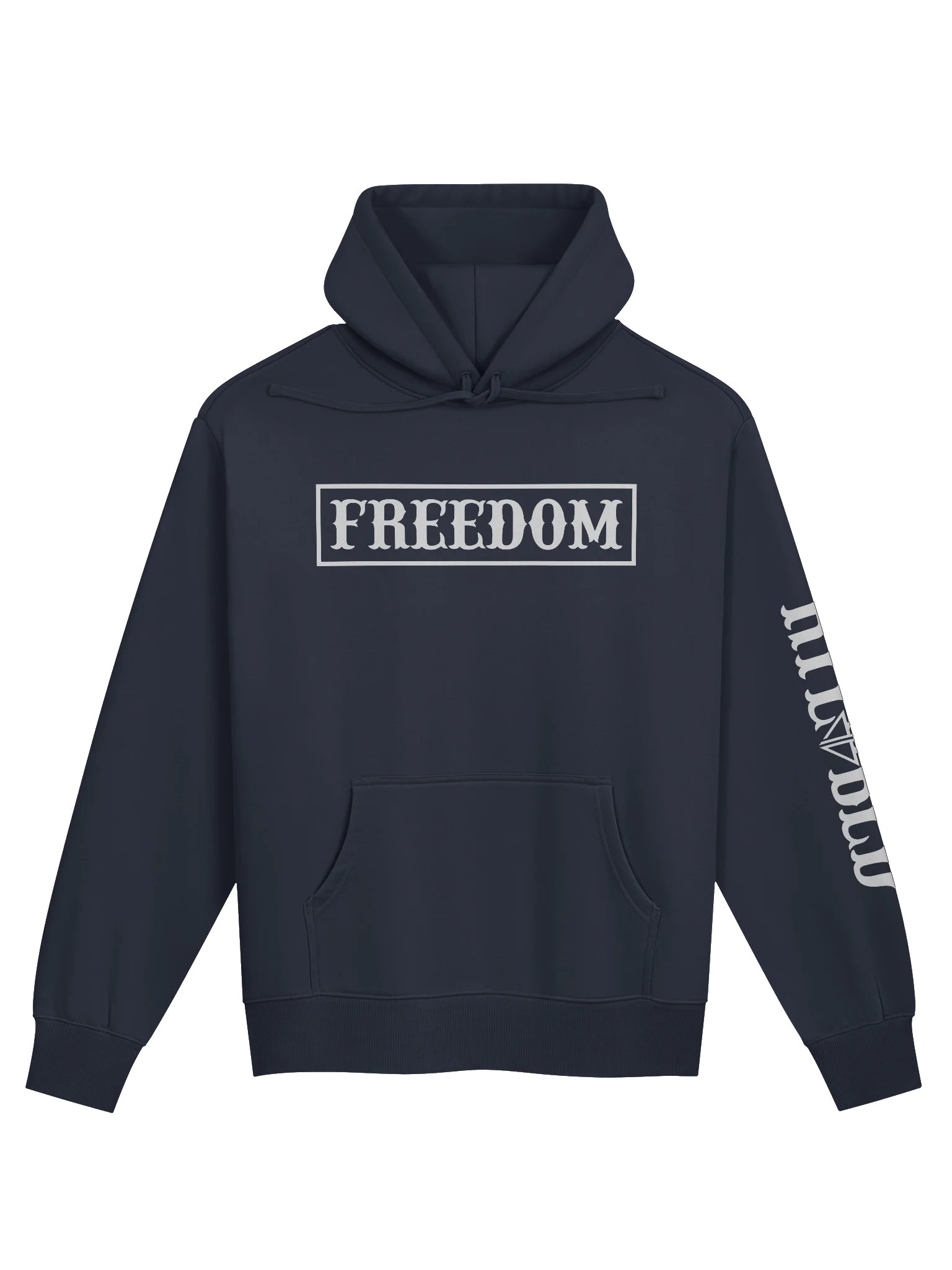 FREEDOM HOODIE (WHITE LOGO) product image (1)