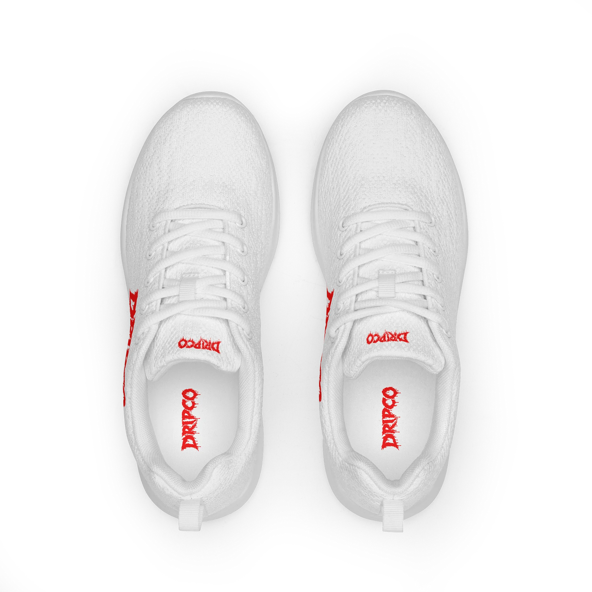 Red Graffiti Athletic Shoes by DRIPCO product image (1)