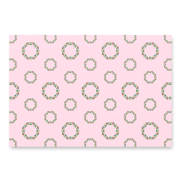 Berry Wreath Delight Wrapping Paper Set product image (2)