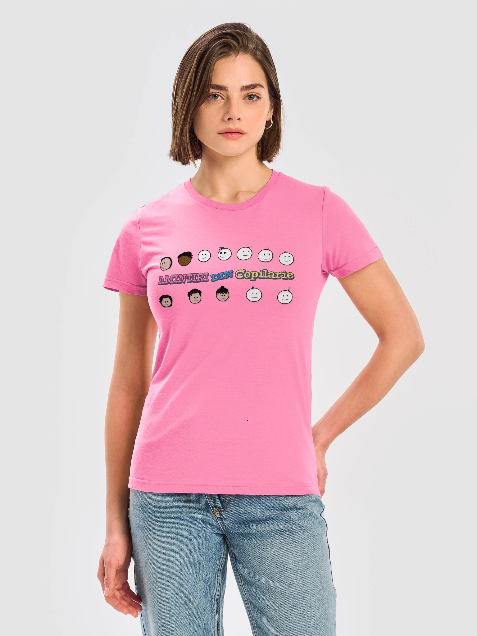 Tricou Damă Roz – Amintiri Din Copilărie product image (5)