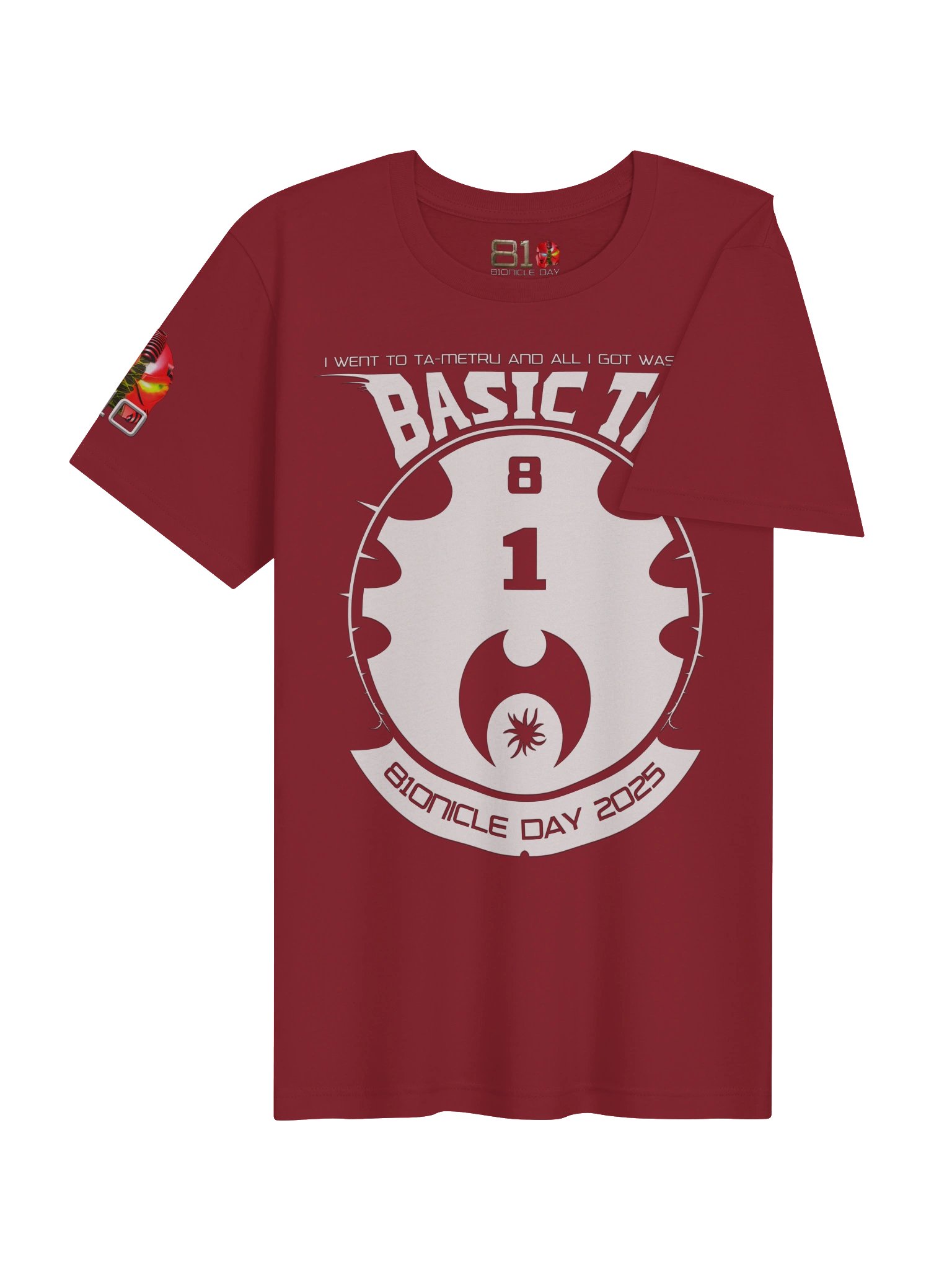 BASIC TEE (Red) - (810NICLE Day 2025) product image (4)