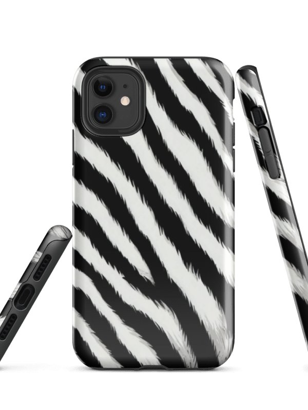Zebra Wave Tough Case for iPhone® product image (4)