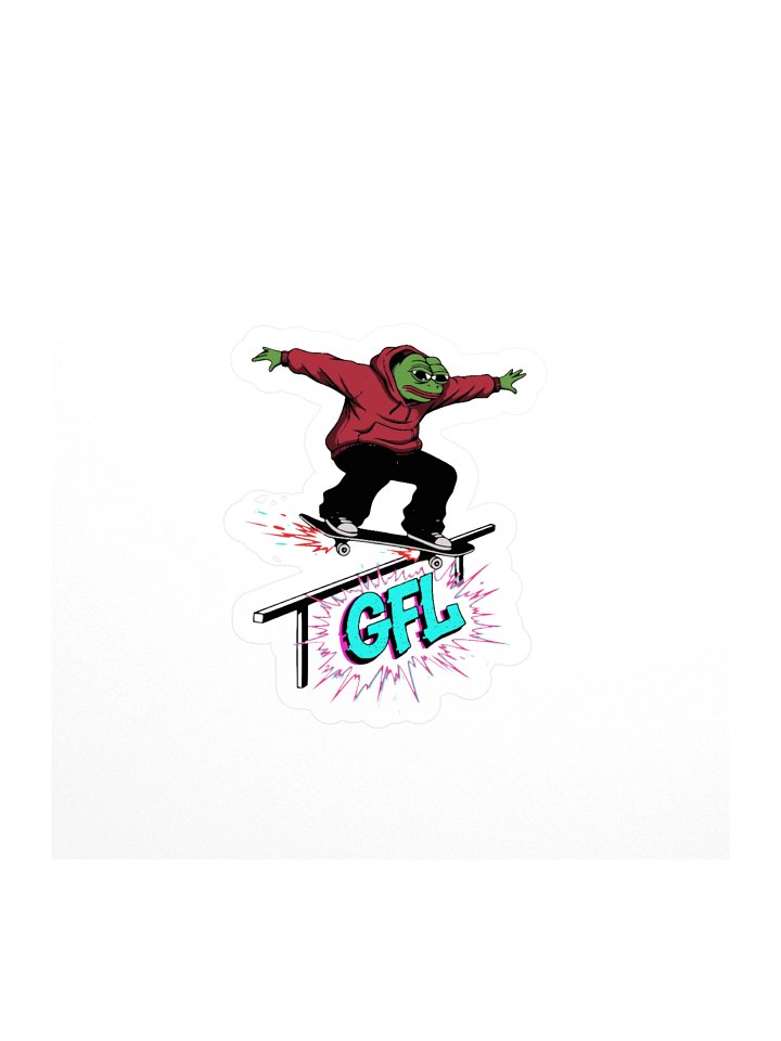 GFL Sk8Fr0g Sticker product image (1)
