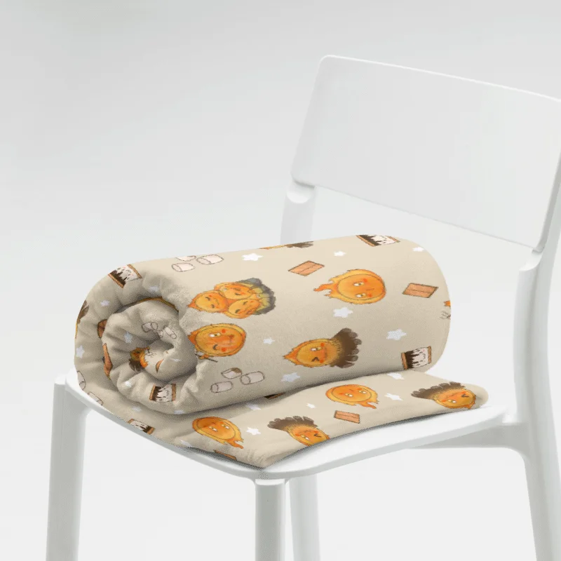 Fire Slime Throw Blanket product image (9)