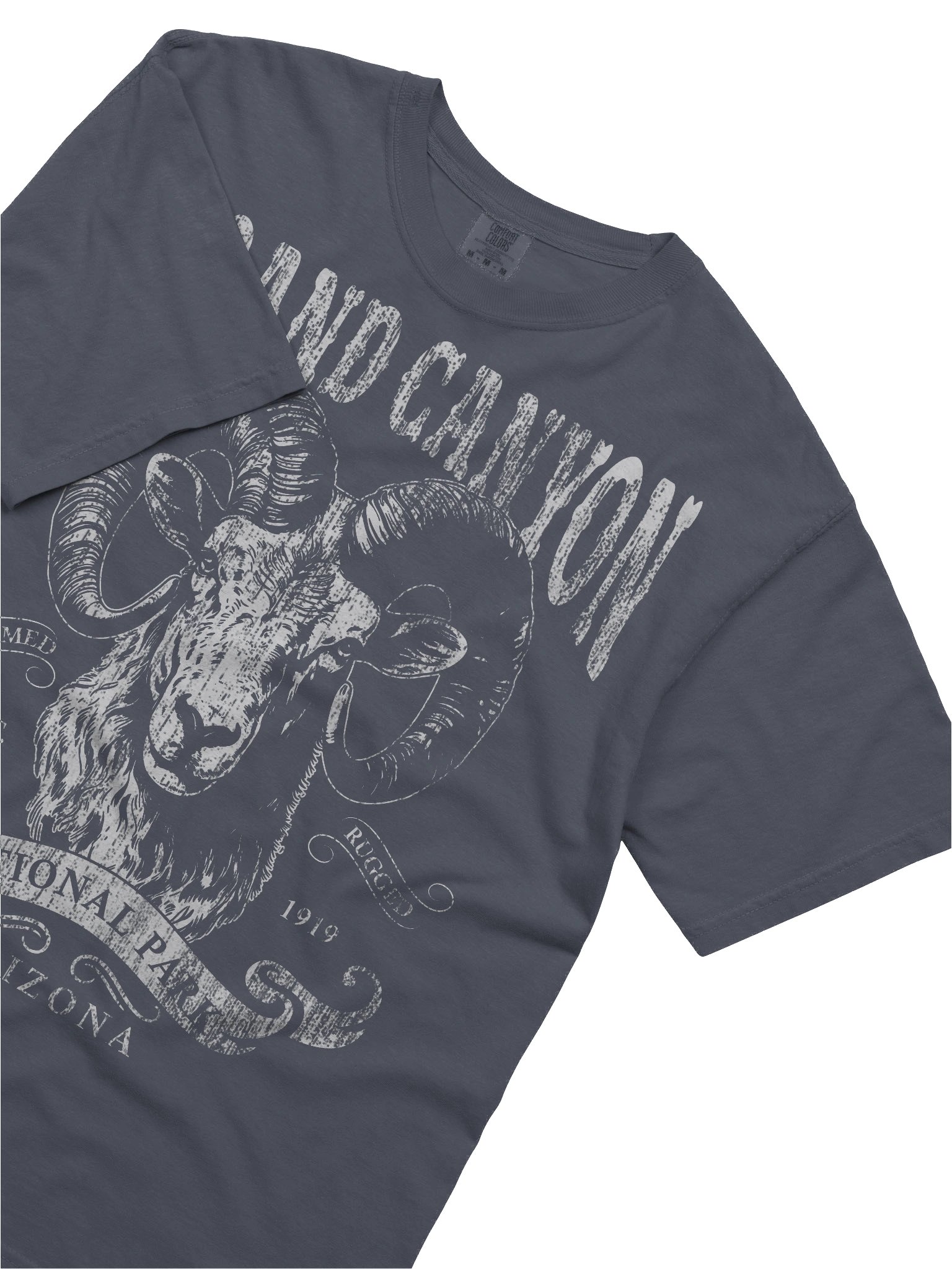 Grand Canyon Shirt – Vintage Ram National Park Arizona Graphic Tee product image (5)