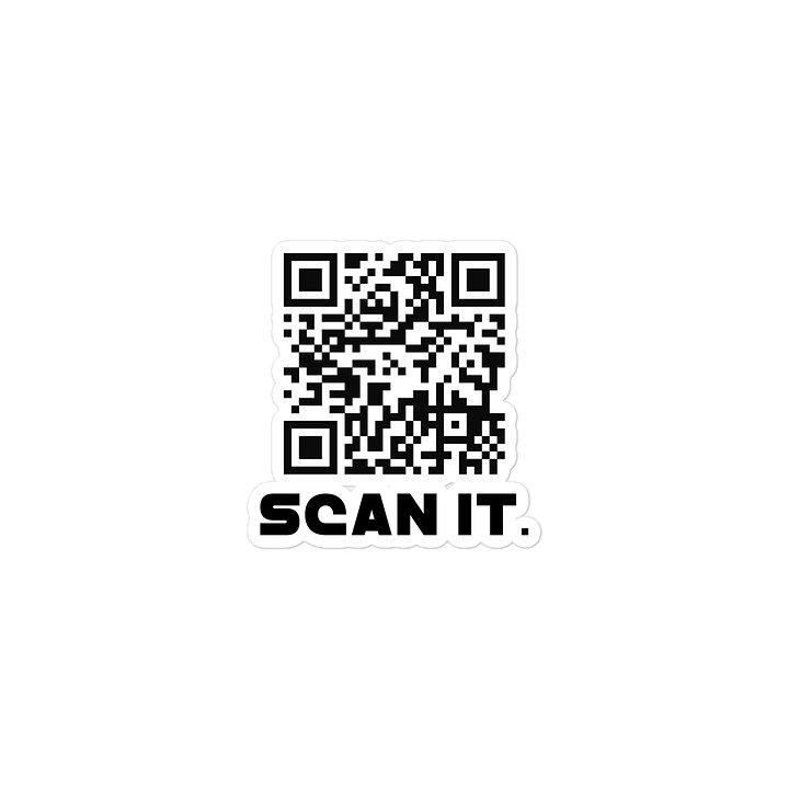 Scan It. Sticker product image (2)